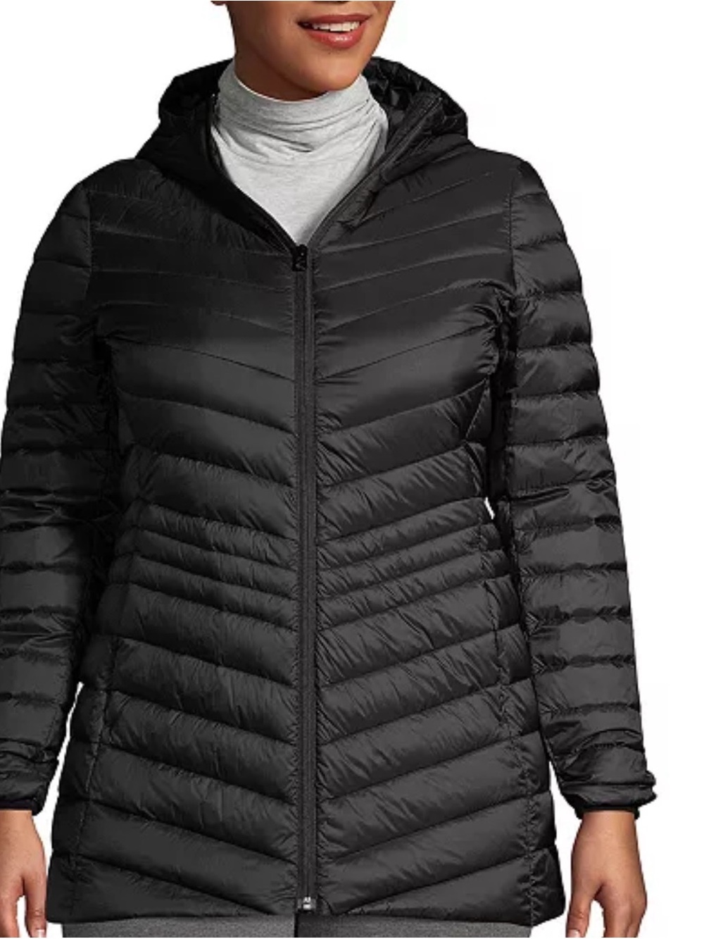Lands End Ultralight Packable Down Jacket, NWOT, Size 2X